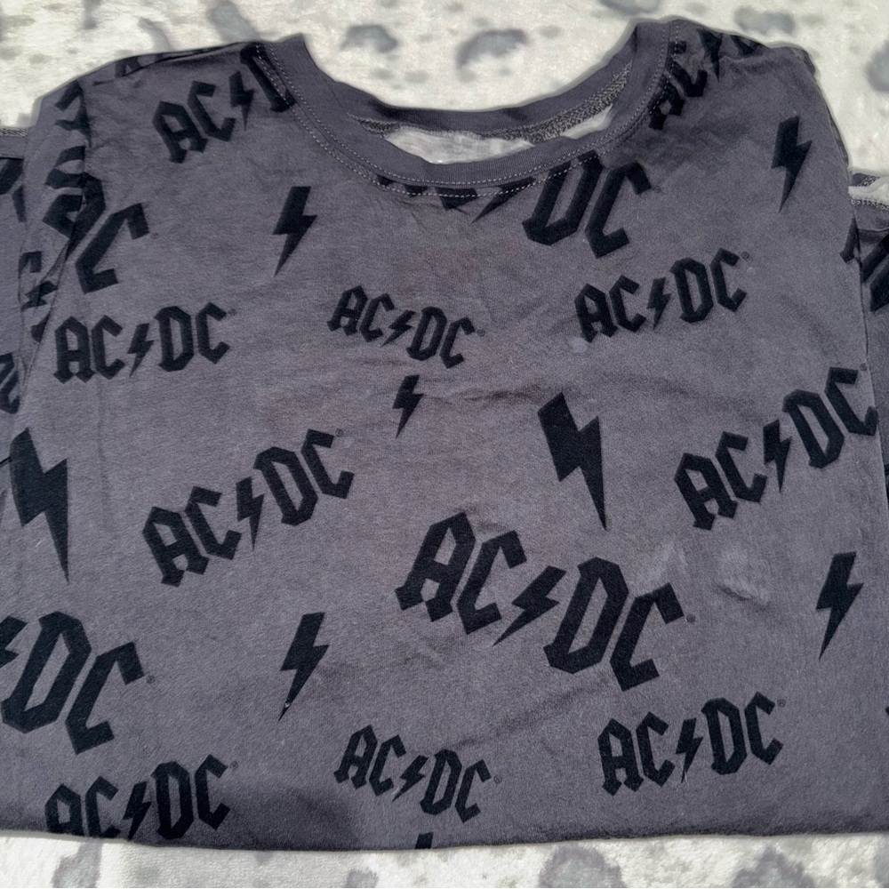 Torrid Gray AC/DC Graphic Tee
